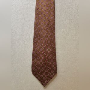VGUC Vintage Warden Paris Men's Brown Tie